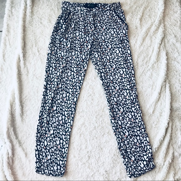 Kardashian Kollection Black & White Cheetah Print Pants Size XS - Picture 3 of 8